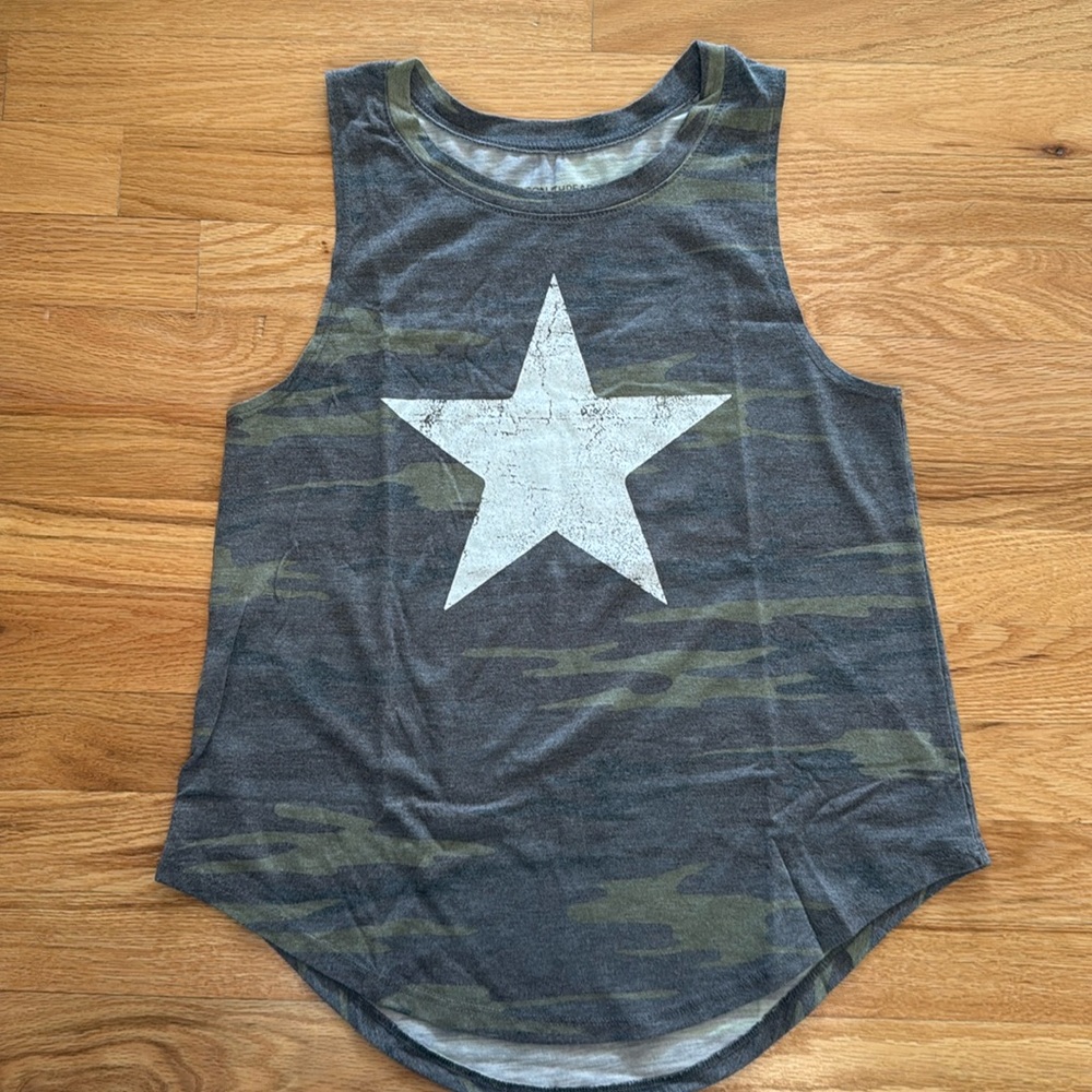 Greyson Threads Camo Graphic Tank - S